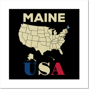 Maine Posters and Art